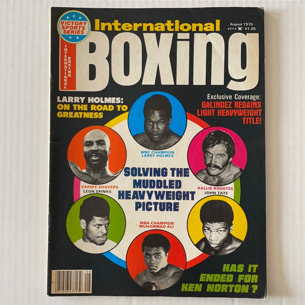 1979 International Boxing Magazine -August Ali